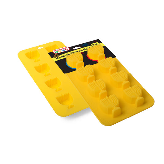 Silicone Mold -  Menorah