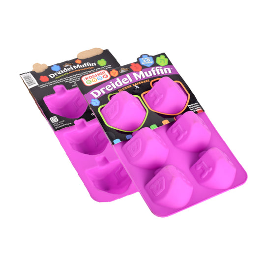 Silicone Muffin/Cupcake Mold - Dreidels