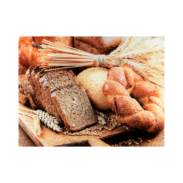 Tempered Glass Tray - Bread