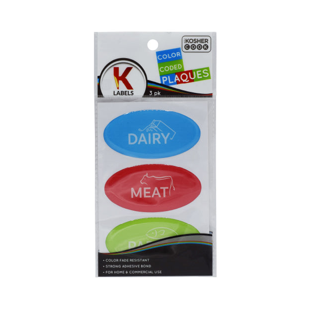 3pk K-Plaques - English