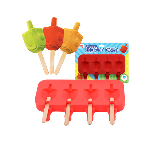 Silicone Dreidel Ice Pop Mold